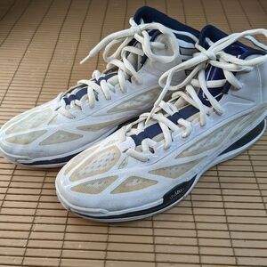 Adidas Adizero Crazy Light 3 Sprintframe Basketball Shoes White Blue Mens Size 1
